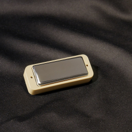 Firebird Soap Bar Mount Middle Chrome - Single Cond. Cream Ring